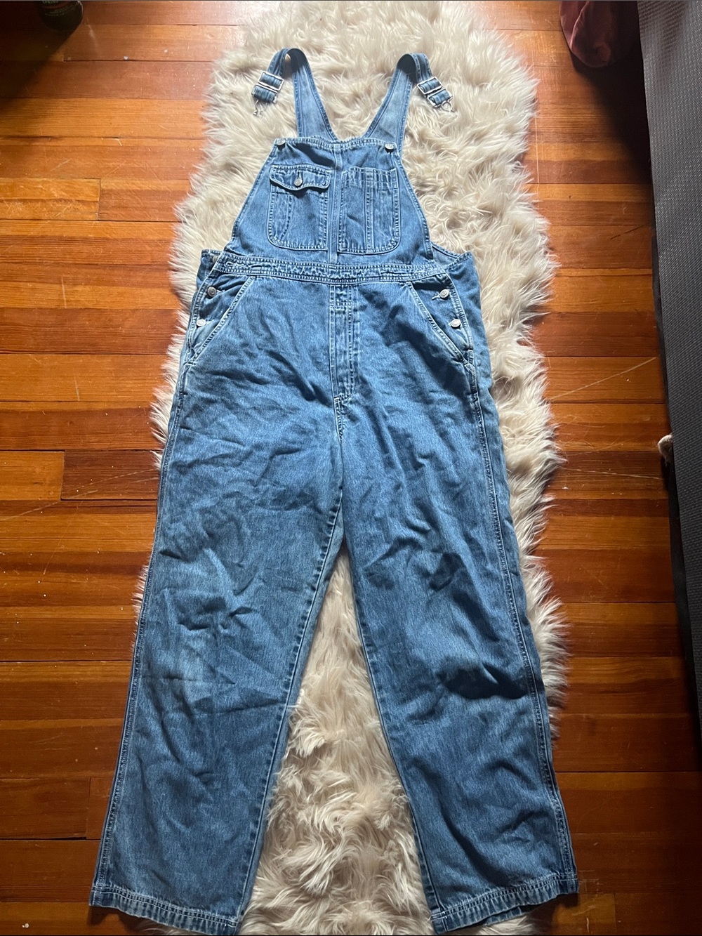 GAP Vintage Blue Denim Overalls